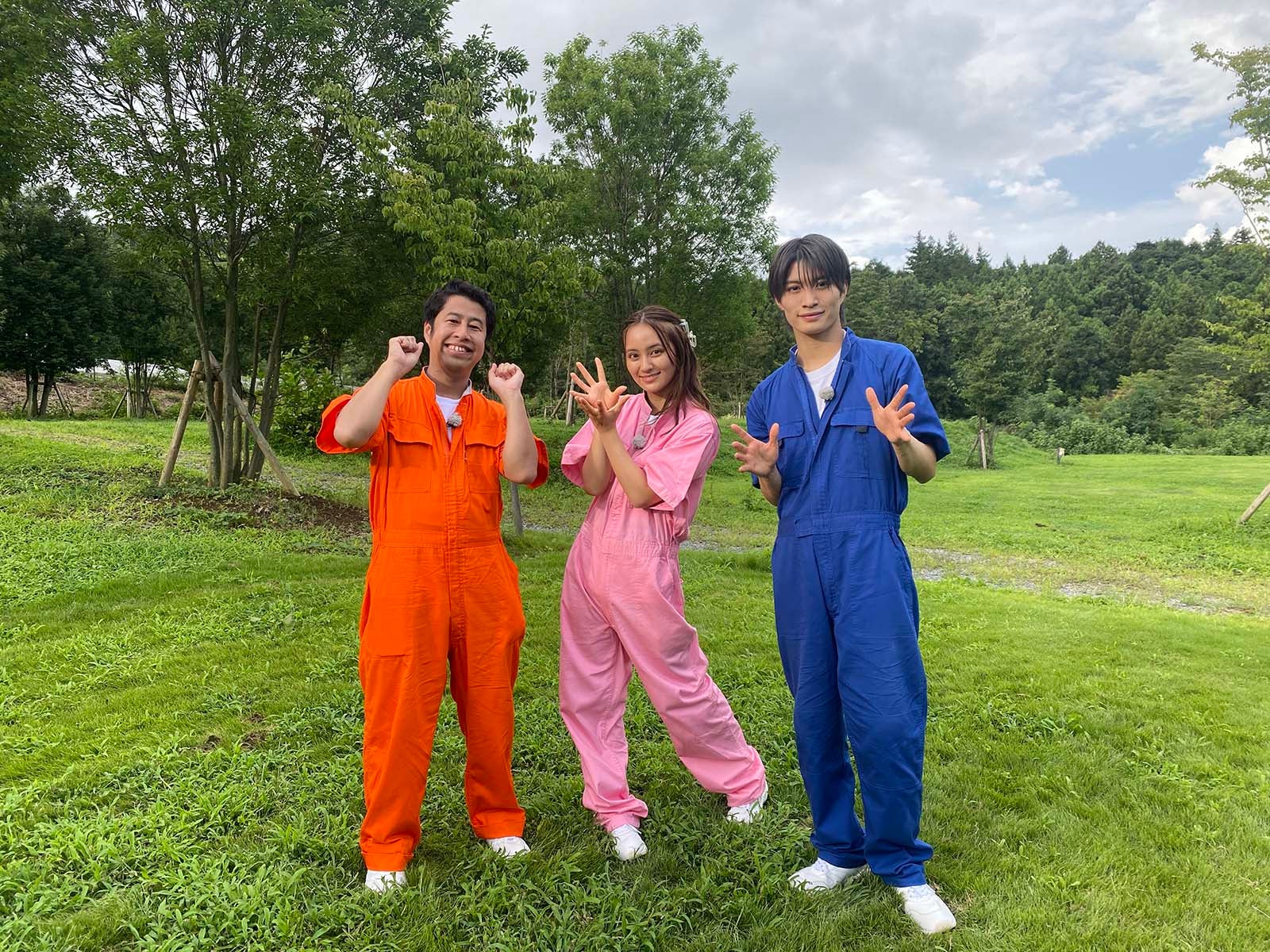 井口浩之、岡田結実、那須雄登（C）日本テレビ