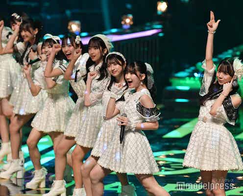 ハロプロ期待の新人・OCHA NORMA「レコ大」で新人賞受賞 曲中に走り出す・可愛らしいワルツ…DNA受け継ぐパフォーマンス<第64回輝く!日本レコード大賞>