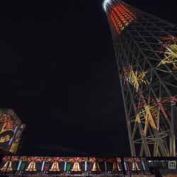 東京スカイツリータウン(R)プロジェクションマッピング(昨年の様子)(C)TOKYO-SKYTREETOWN