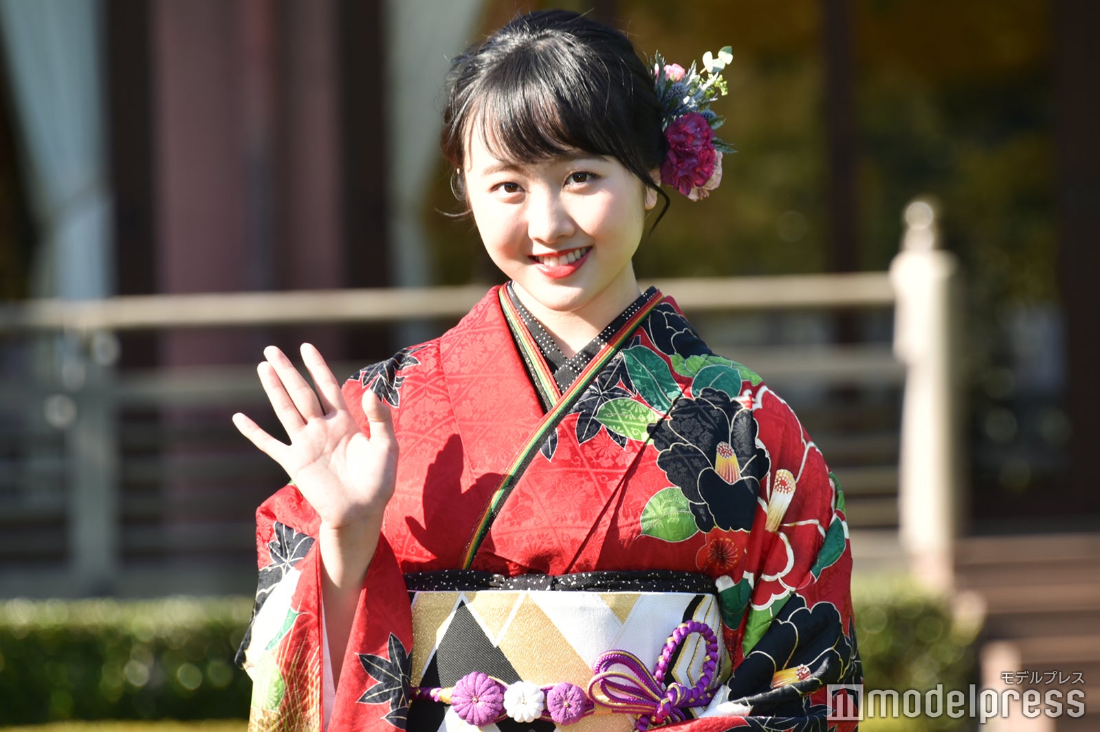 小芝風花・高橋ひかる・宮本茉由らオスカー美女9人、華やか晴れ着姿で 