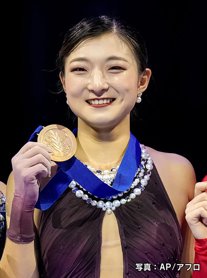 坂本花織(AP/アフロ)