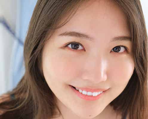 水咲優美、セクシー水着でふんわりバスト披露