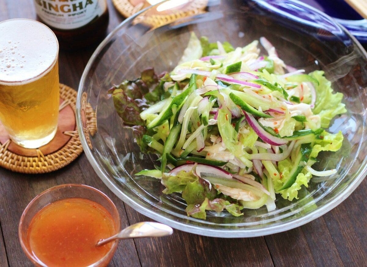 きゅうりとささみのエスニック風サラダ きゅうりとささみのエスニック風サラダ