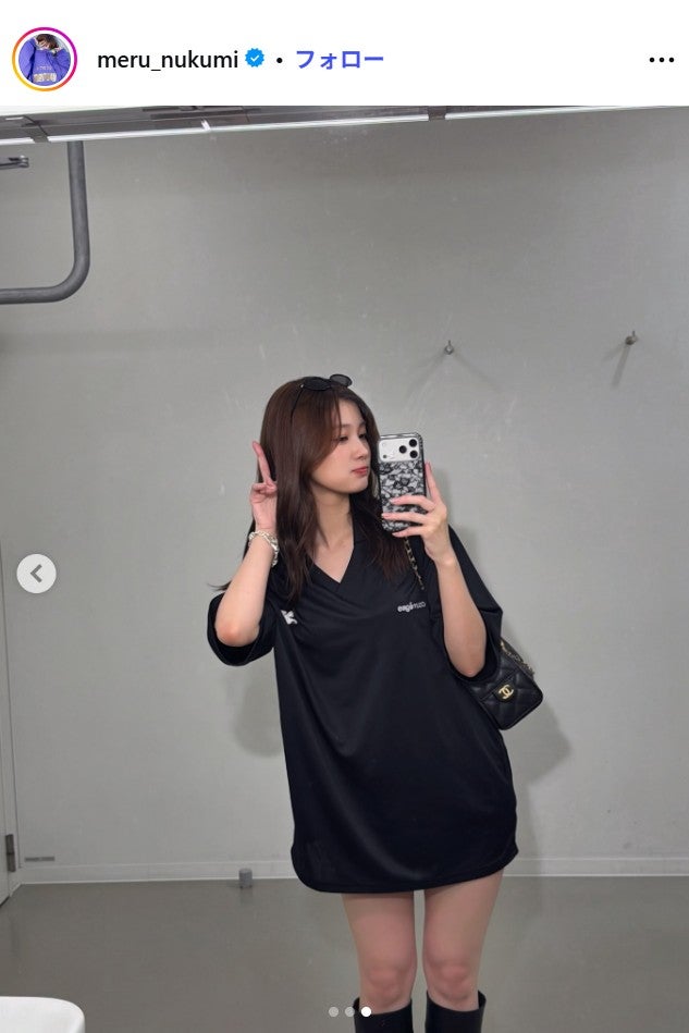 生見愛瑠Instagramより