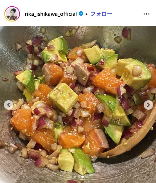 石川梨華Instagramより