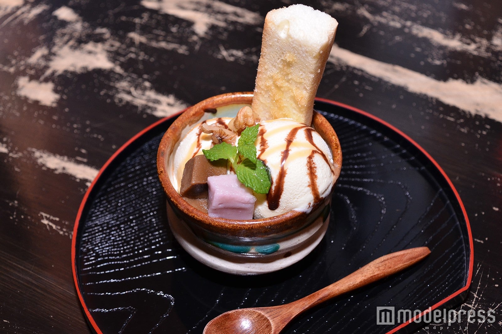 ENGAWA生麩パフェ850円（C）モデルプレス