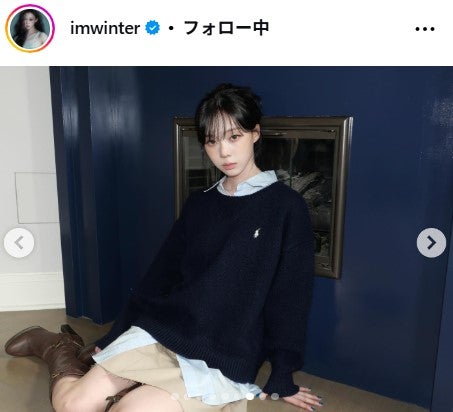 ウィンターInstagramより