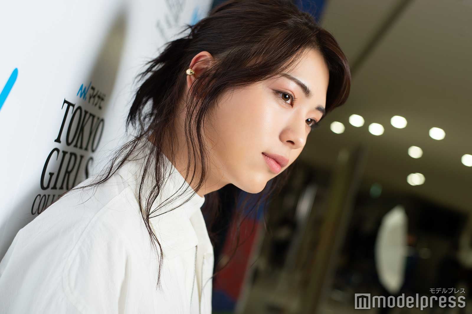 半分以上セルフメイクで出演／井手上漠（C）モデルプレス