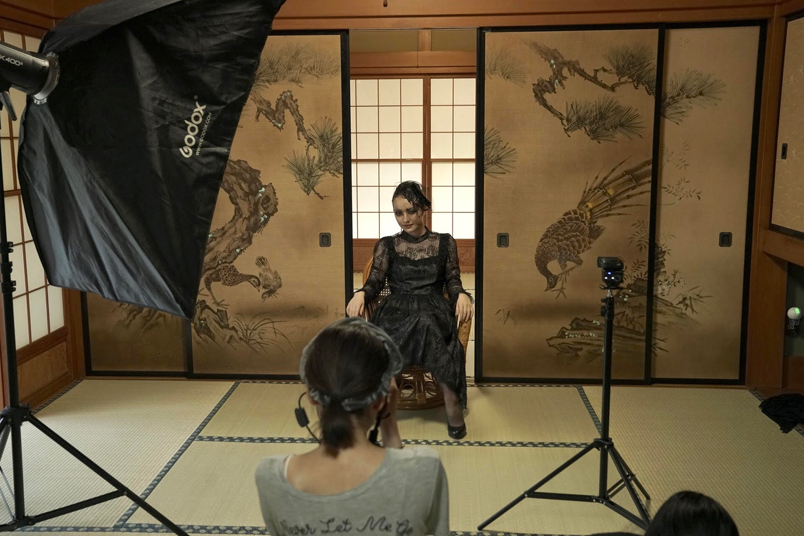 小島藤子／「PASHASTYLEvol.3」オフショット（提供画像）