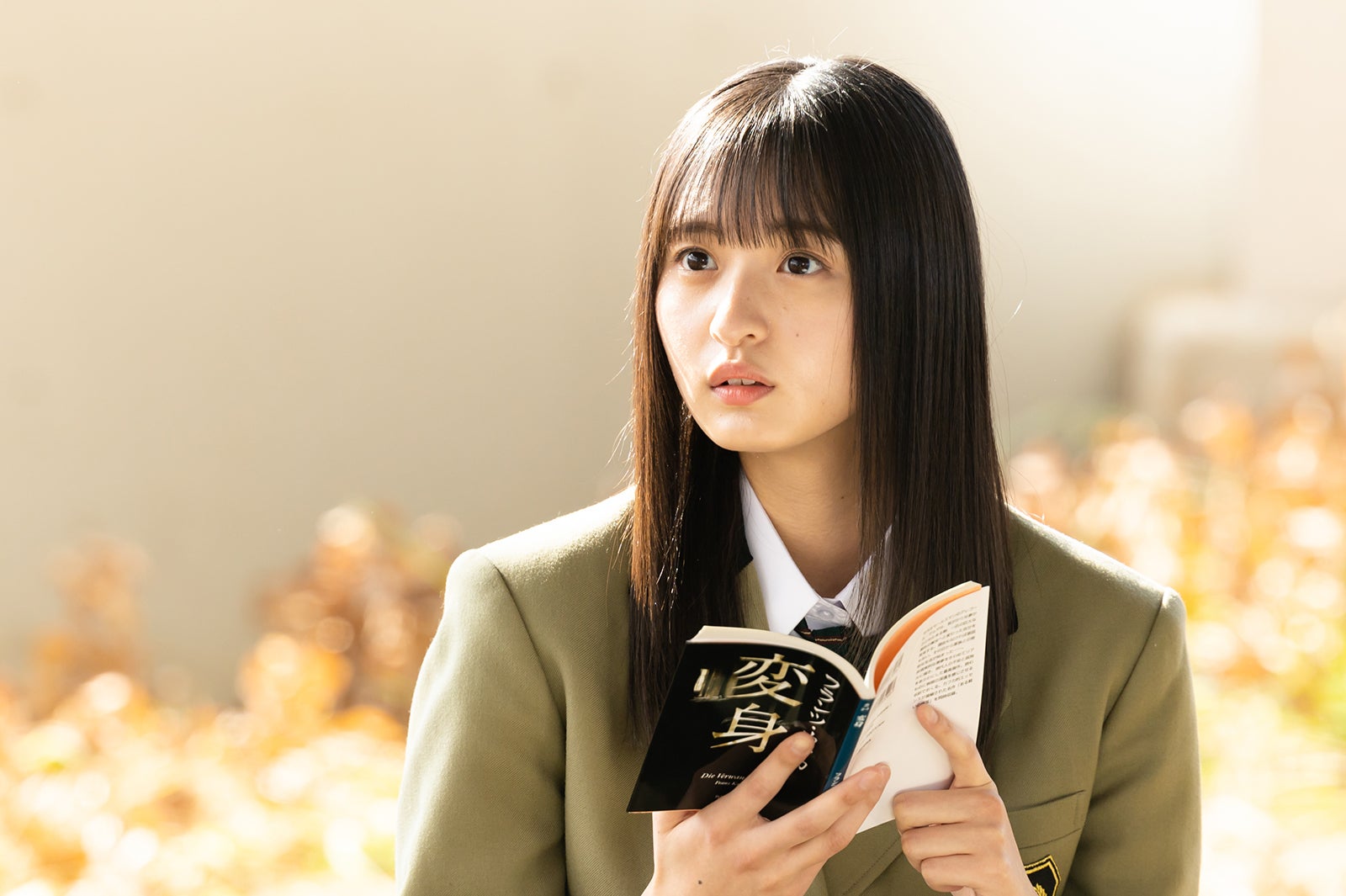 遠藤さくら「もしも、イケメンだけの高校があったら」（C）テレビ朝日