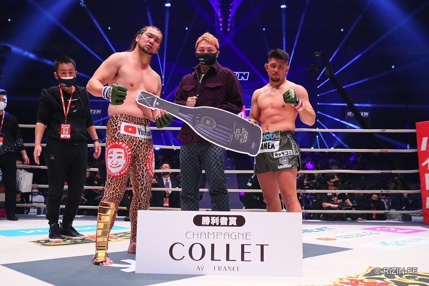 シバターVSHIROYA（C）RIZIN FF