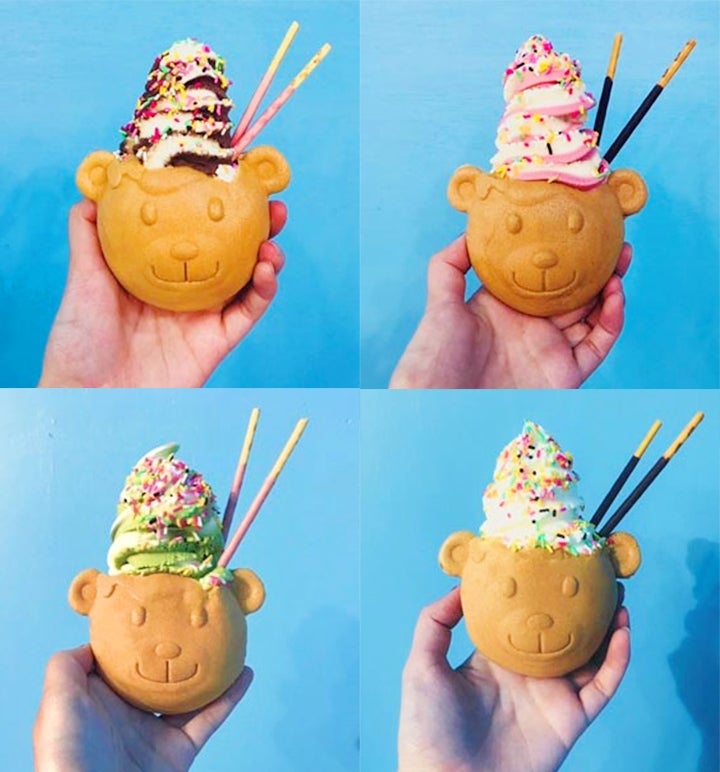 女子ウケ確実！原宿の「くまパフェ」が全種類制覇したくなる可愛さ