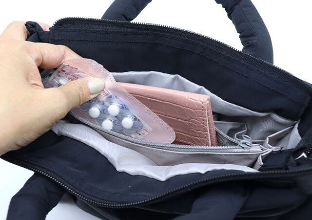 ブリルミー 仕切りバッグ 整理整頓 宝島社 ムック本 付録 仕切りファスナーポケット