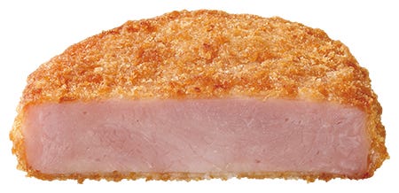 大きな厚切りハムカツ税込188円/提供画像