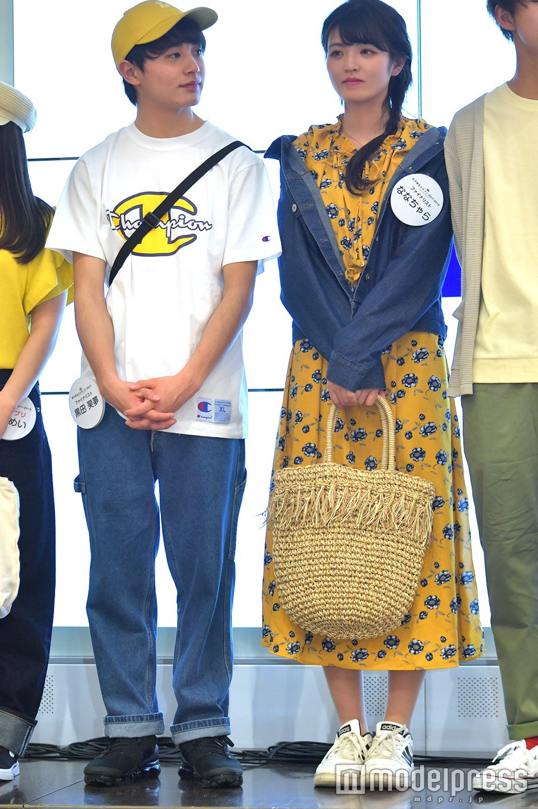 黒田昊夢、實近菜那（ななちゃら）／（C）モデルプレス