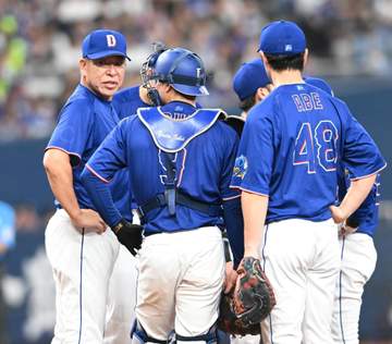 中日が2連敗 ピンチで登板の2番手・牧野は連続押し出し含む3四球で降板 1死も奪えず2失点で3敗目