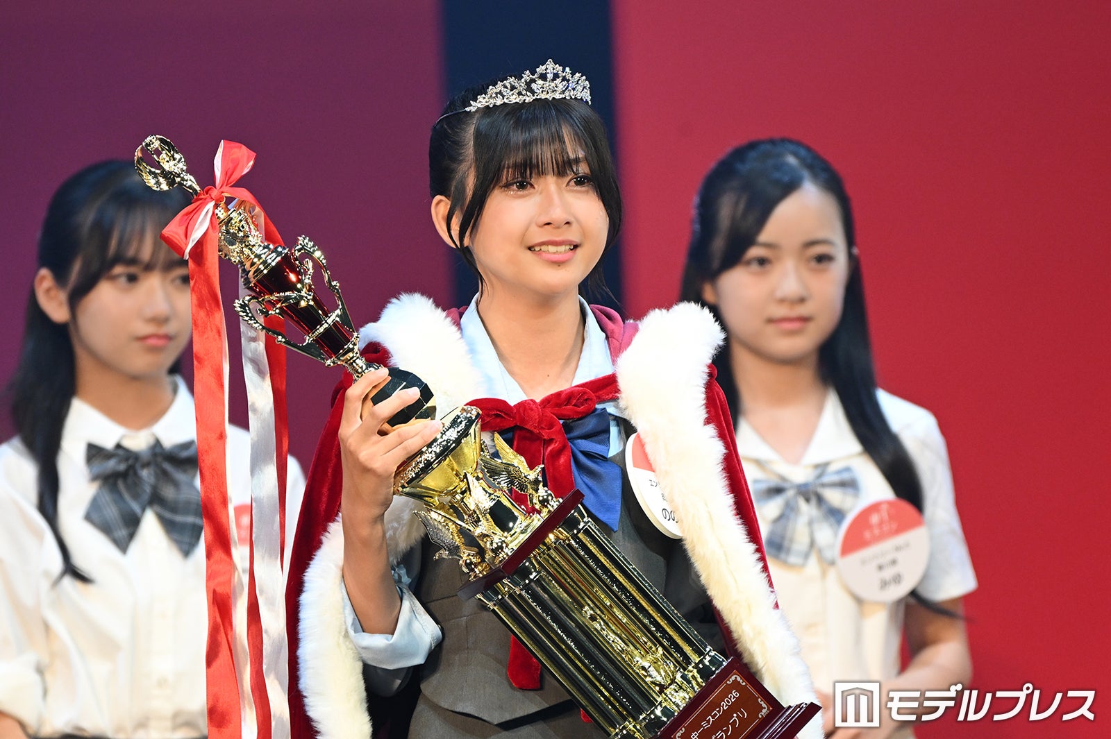 “日本一かわいい中学一年生”決定 岡山県出身・のの花さんがグランプリ【中一ミスコン2026】