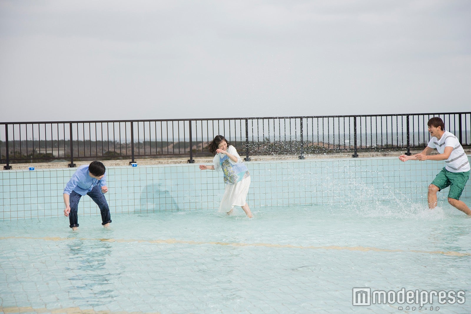 新CM「プール」篇メイキング