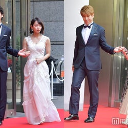 “with B”ブリリアン、男は黙ってエスコート…吉岡里帆らに紳士対応 ブルゾンちえみの心境は?<VOGUE JAPAN WOMEN OF THE YEAR 2017>