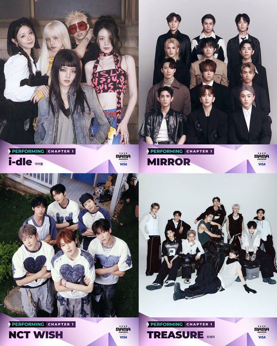 「2025 MAMA AWARDS」第2次ラインナップ（提供写真）