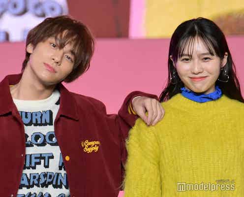 秋田汐梨&山下幸輝、肩寄せ合い密着 投げキッス&ハイタッチ…“ファンサ連発”で盛り上げる<Seventeen夏の学園祭2023>