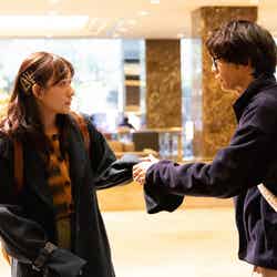 小島藤子、岩井拳士朗「ナースが婚活」第3話より（C）「ナースが婚活」製作委員会