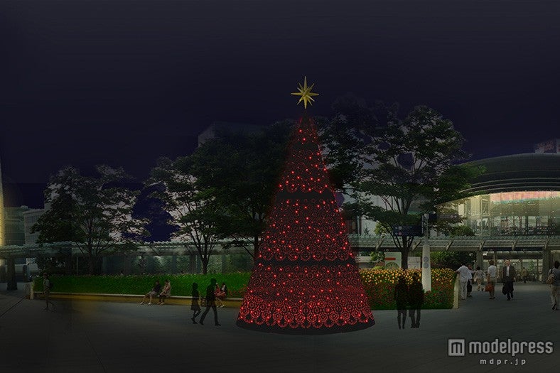 66プラザ、ツリーパース赤（イメージ）