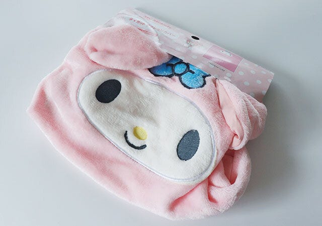 ダイソー　サンリオグッズ　マイメロディ　クッションカバー