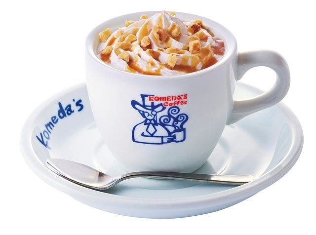コメダ珈琲店 コメダ クルミッ子コラボ キャラメルオーレ コメダ珈琲店 コメダ クルミッ子コラボ キャラメルオーレ