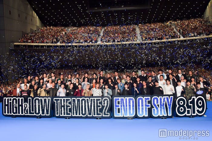 「HiGH＆LOW THE MOVIE 2／END OF SKY」完成披露プレミアイベントの様子（C）モデルプレス