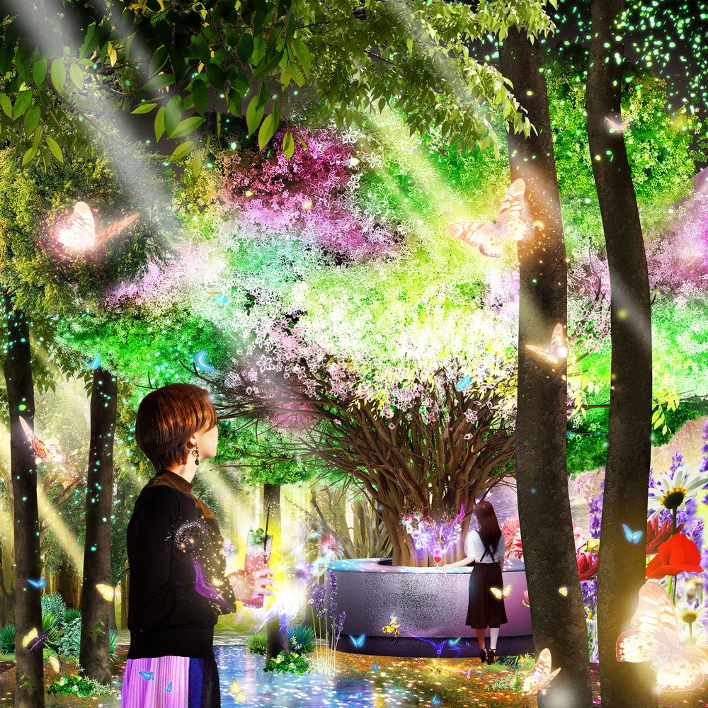 森のファンタジアカフェ（C）FLOWERS BY NAKED 2016-2020 （C）NAKED，INC
（C）TREE BY NAKED