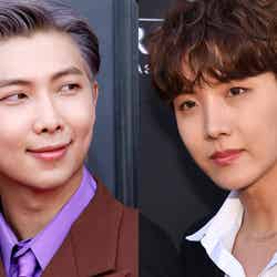 RM、J-HOPE／Photo by Getty Images