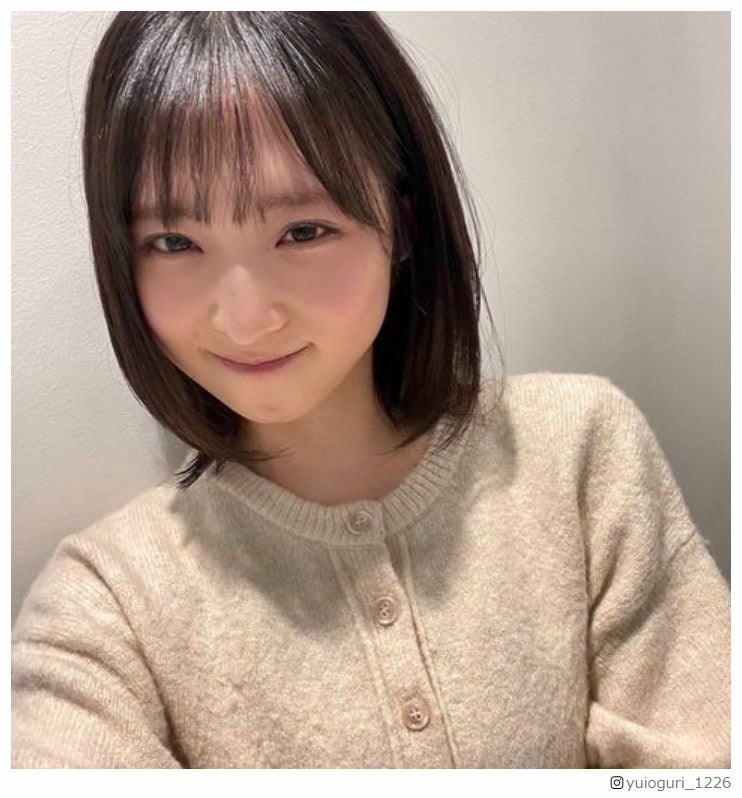 AKB48小栗有以「今までで1番短い長さかも」ばっさりカットで“黒髪ボブ”に「可愛すぎる」「透明感がすごい」と反響続々