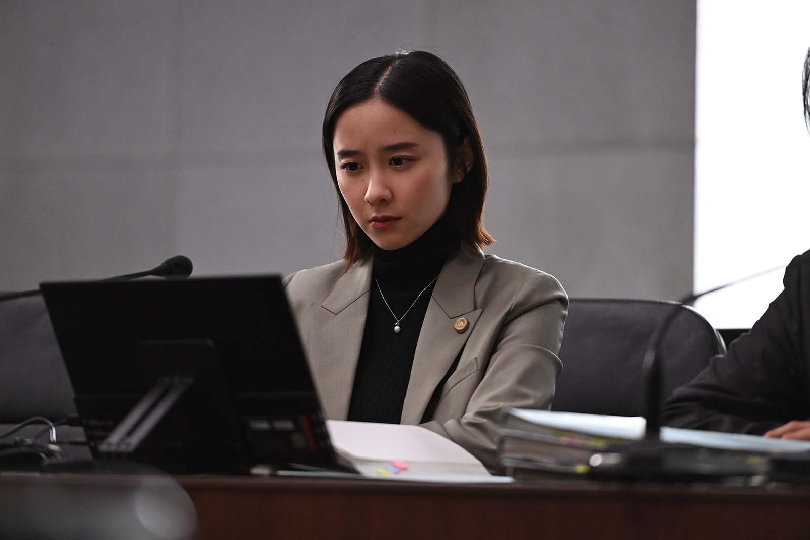 堀田真由「アンチヒーロー」第3話より（C）TBS