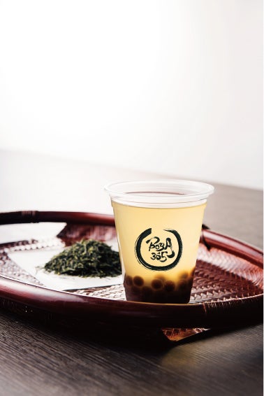 タピオカ京都宇治上嶋爽録園玉露　Mサイズ￥600（税込）／画像提供：Be alive