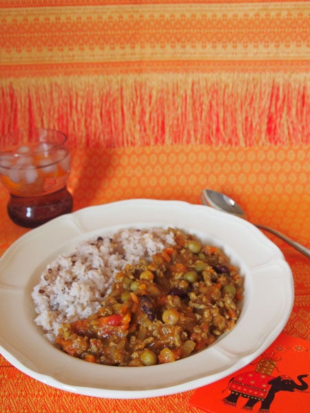 「近藤家のトマトキーマカレー」