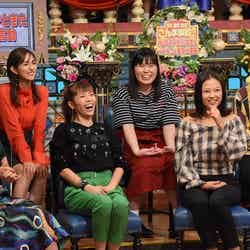 （前列左から）SHELLY、若槻千夏、草刈麻有（後列左から）堀田茜、尼神インター（C）日本テレビ