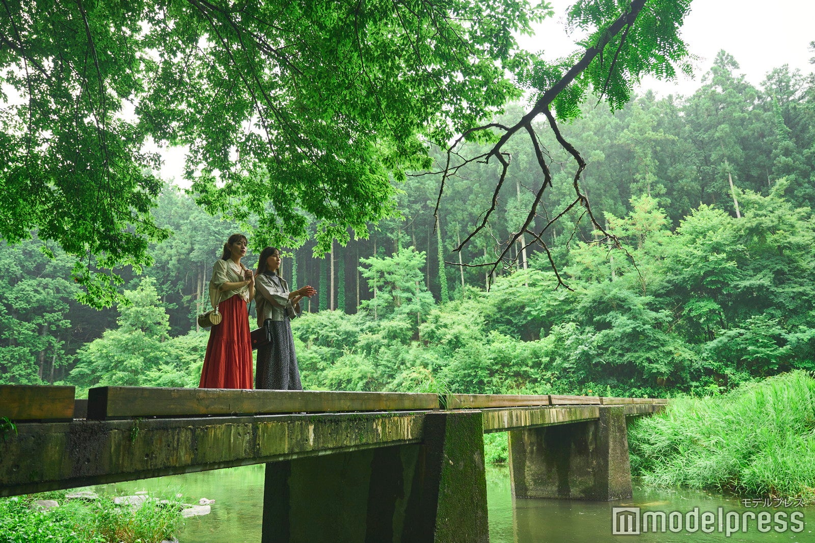 自然たっぷりの環境に身も心も癒やされる（C）モデルプレス