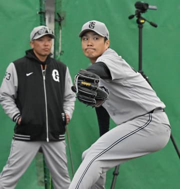 巨人・則本 7日で6度のブルペン入り 意図を説明「ここで投げ込みは終わり」