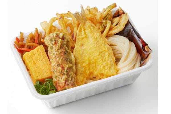 キス天うどん弁当