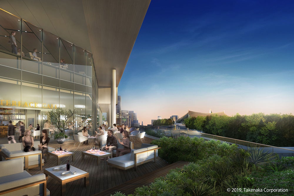 レストランテラスイメージ（C）竹中工務店