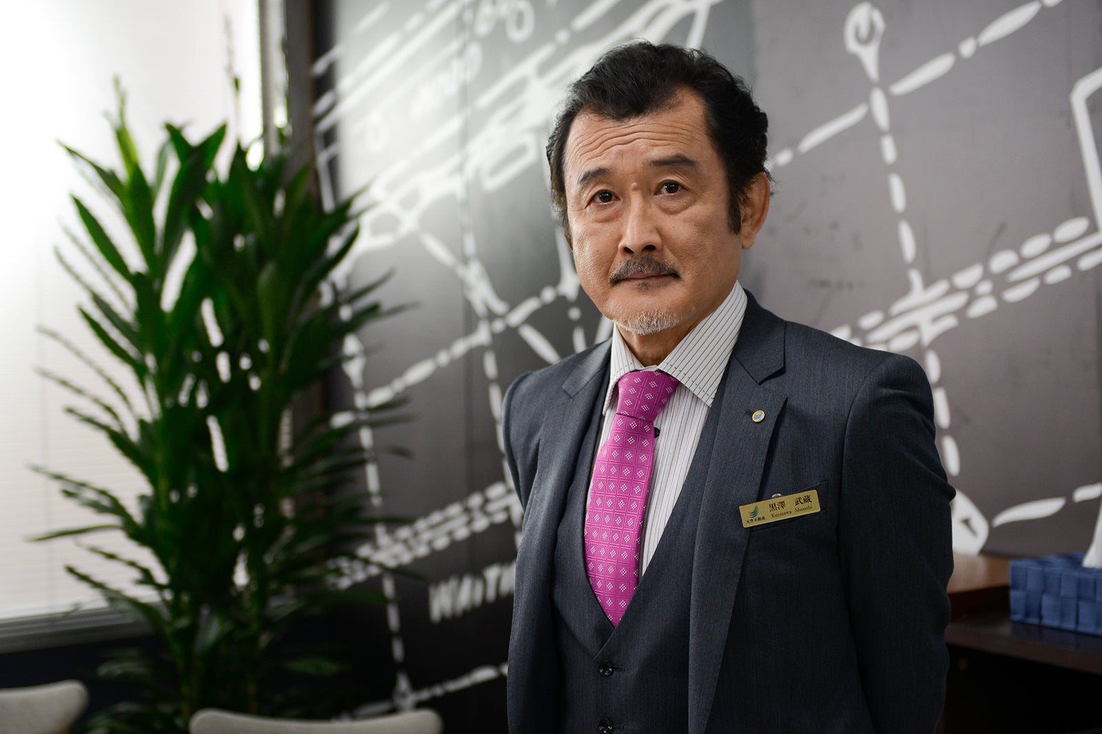 吉田鋼太郎／「おっさんずラブ」第1話より（C）テレビ朝日