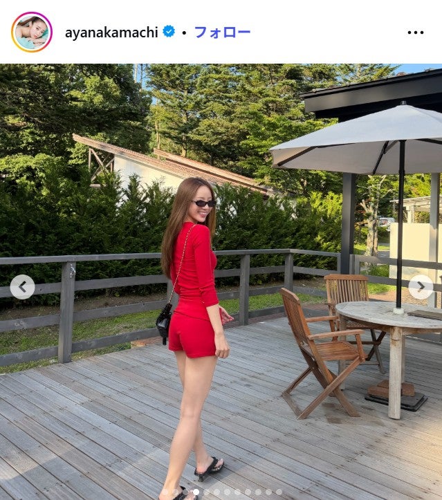 中町綾Instagramより