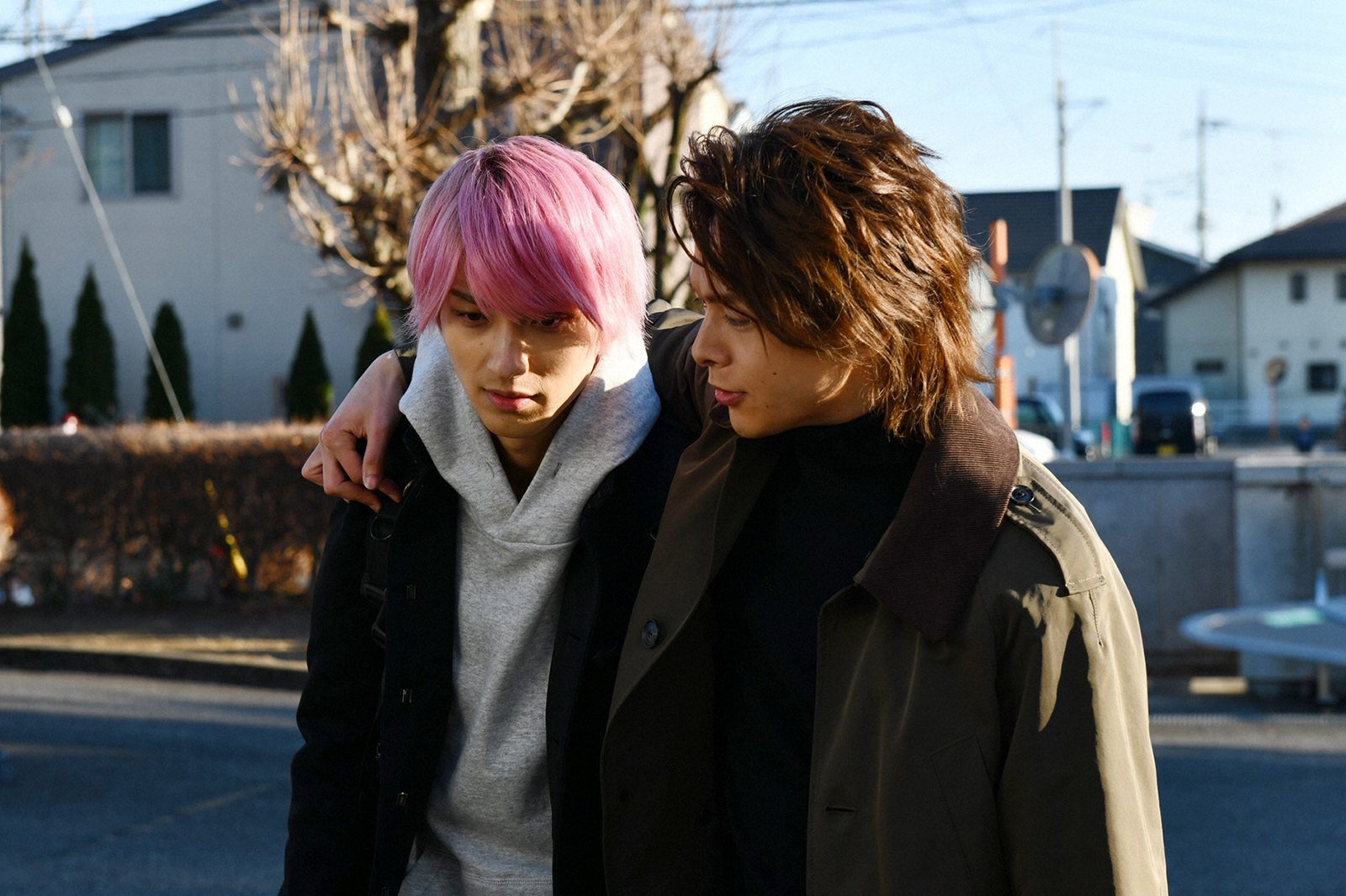 横浜流星、中村倫也／「初めて恋をした日に読む話」第8話より（C）TBS