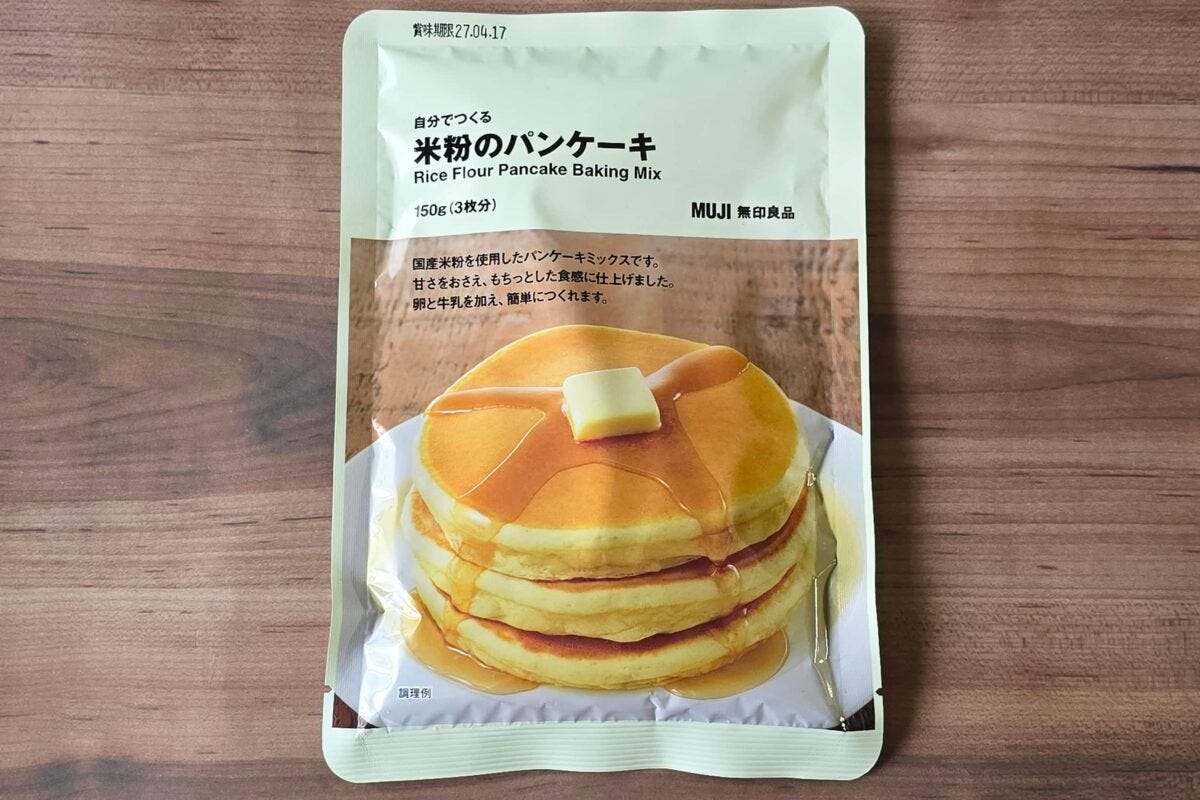 米粉のパンケーキ
