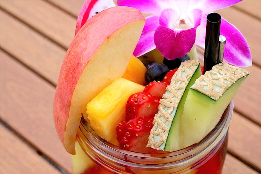 NORTHSHORE CAFÉ ＆ DAINING アクアシティお台場店 「フルーツアイスティー」（1,100円）2