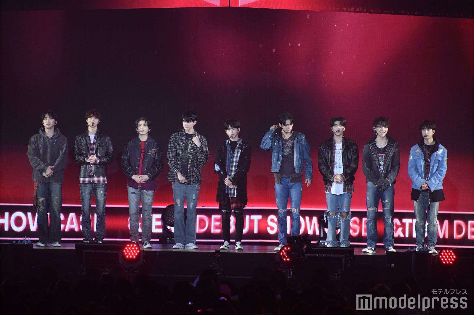 FUMA、EJ、YUMA、JO、HARUA、K、MAKI、NICHOLAS、TAKI／&TEAM（C）モデルプレス