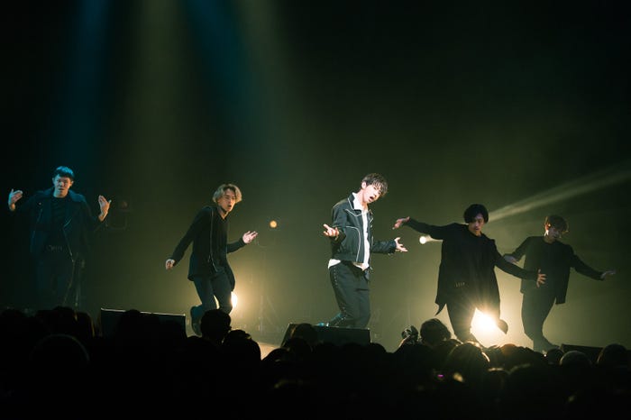 JUN(from U-KISS)初のショーケース(画像提供:avex)