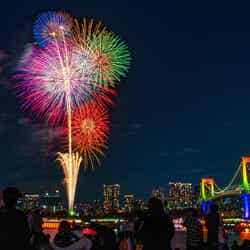 お台場レインボー花火/提供素材