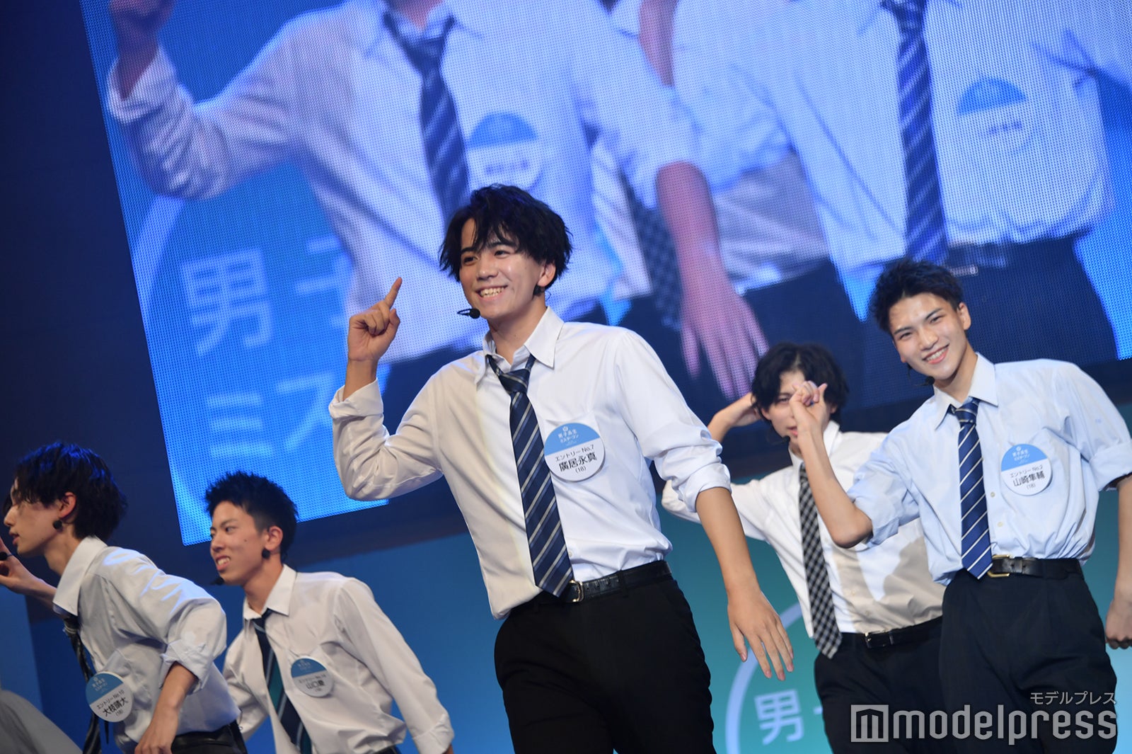 「男子高生ミスターコン2022」ファイナル審査の様子（C）モデルプレス